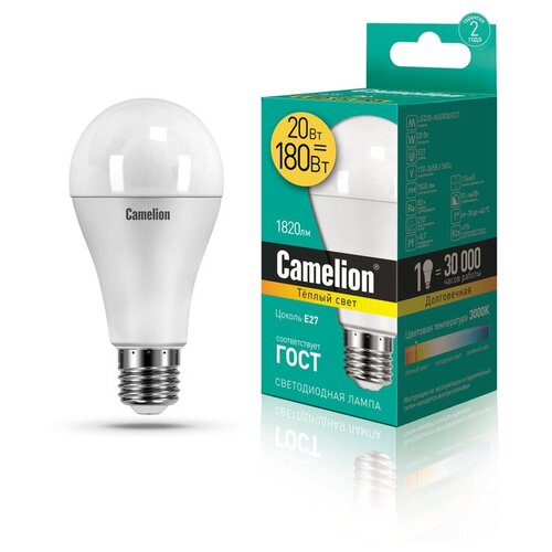   Camelion BasicPower LED20-A65/830/E27 876