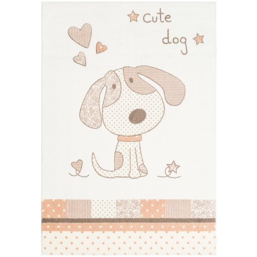    1,33  1,9   ,  Confetti Kids Cute Dog 01 Beige 26300