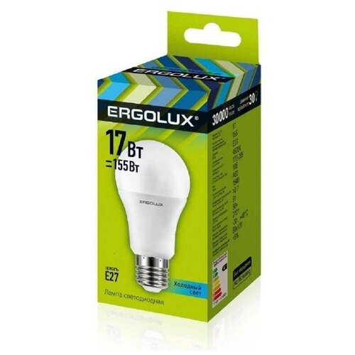   Ergolux LED-A60-17W-E27-4K, 152