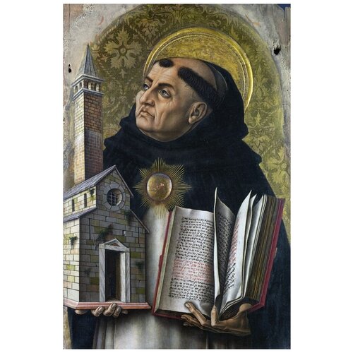       (Saint Thomas Aquinas)   50. x 76. 2700