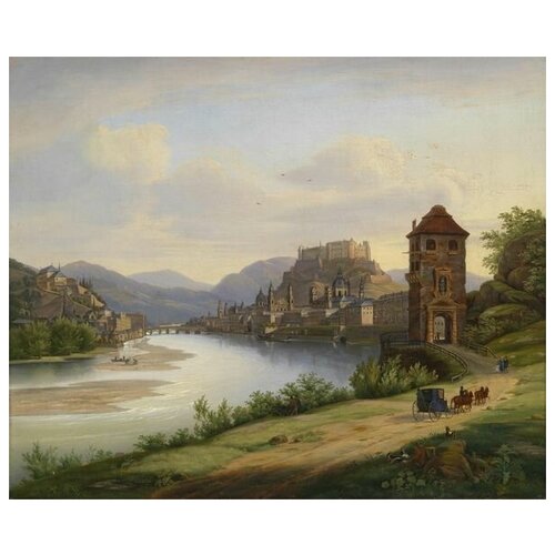     (View of Salzburg) 36. x 30. 1130