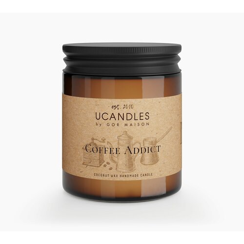   Ucandles Coffee Addict Chez Maman 20, 400  . 1796