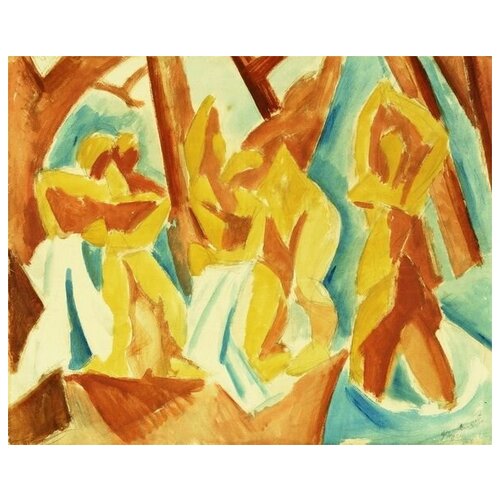       (Bathers in a Forest) 37. x 30. 1190