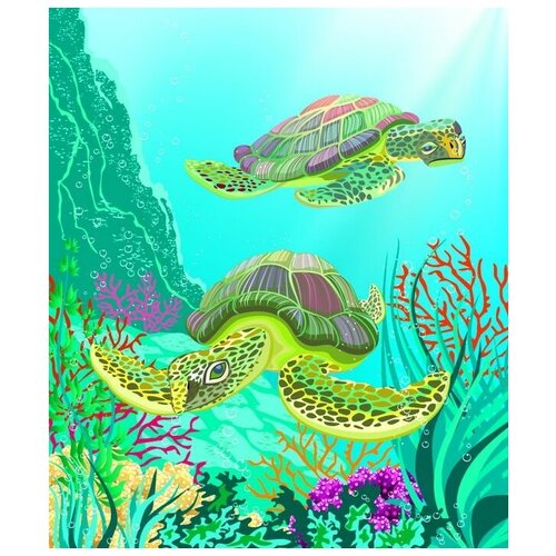     (The Turtles) 30. x 35. 1120