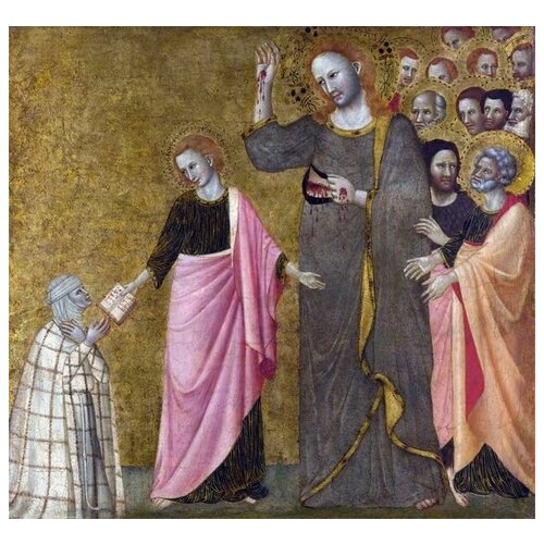       (Vision of the Blessed Clare of Rimini) 32. x 30. 1060