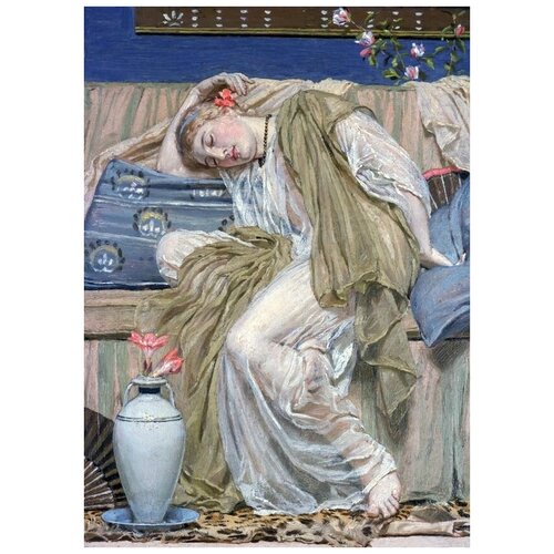     (A Sleeping Girl)    40. x 56. 1870