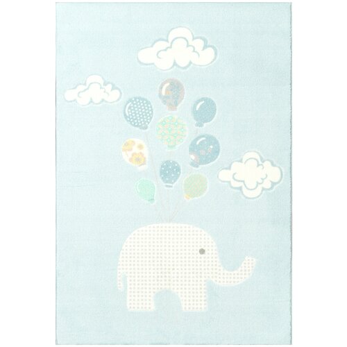    1,33  1,9   ,  Confetti Kids Cute Elephant 03 Light Blue 26300