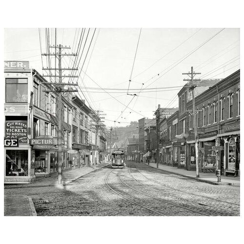        (Street with tramway) 13 63. x 50. 2360