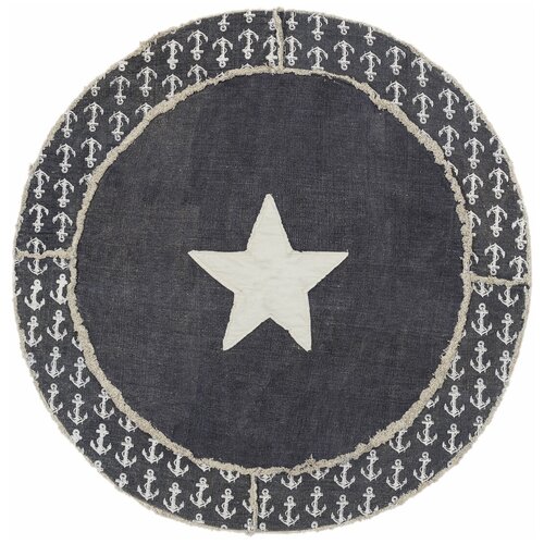    1,5  1,5   , , ,  JC International JHC-25 round blue-white anchors and star  7320