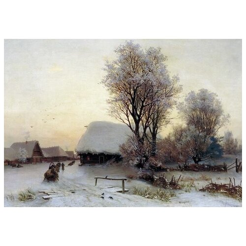      (Winter Evening) 1   57. x 40. 1880
