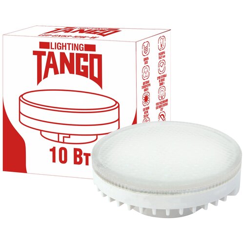   10W GX53 LED 6000K 220V 75*27mm (TANGO LED-GX53-10W-WW) TANGO 100