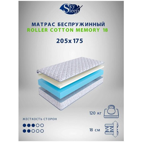 ������ SkySleep 205x175 ROLLER Cotton Memory 18 47419�