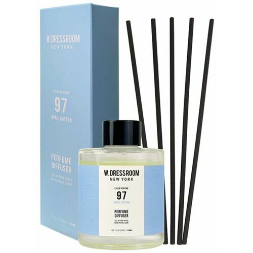   | W.Dressroom New Perfume Diffuser Home Fragrance Aromatherapy  97 April Cotton 120 ml 1250