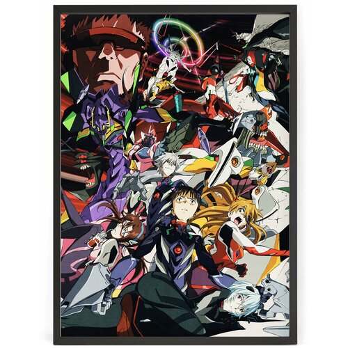      (Neon Genesis Evangelion) 50 x 40   ,  990  Nippon Prints