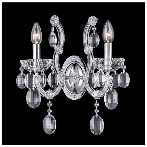  Crystal Lux Hollywood AP2 Chrome 12400