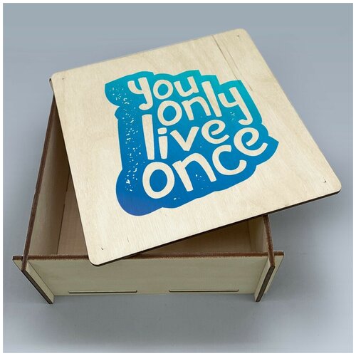          KS  13,5x13,5   you only live once - 260 379