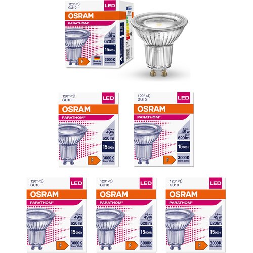    OSRAM  PAR16 GU10 6,9 220 620 3000  ,  5,  3535  Osram