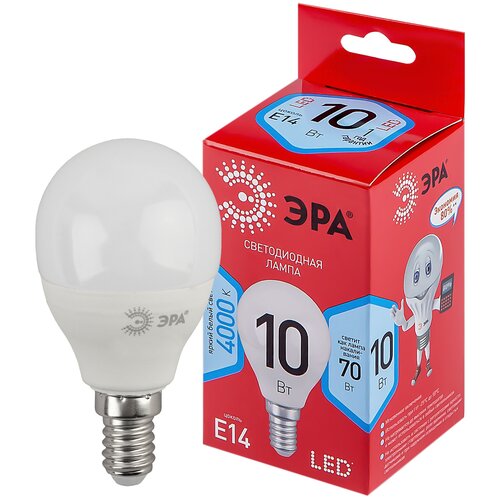 ����� ������������ RED LINE LED P45-10W-840-E14 R 10�� P45 ��� 4000� �����. ���. E14 ��� �0050233 107�