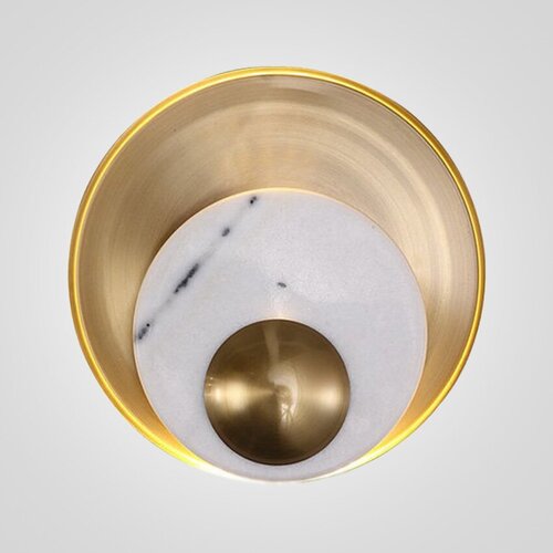  Ginger & Jagger Pearl WALL LAMP round gold 18400