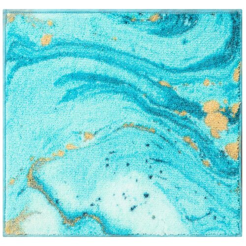  50  57   ,  Confetti Bath Bella Marbling 01 Turquoise  2840