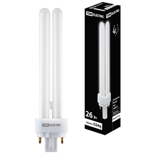 ����� ����������������� ���-PD-26��-4000K-G24q-3, TDM SQ0323-0092 (10 ��.) 2457�