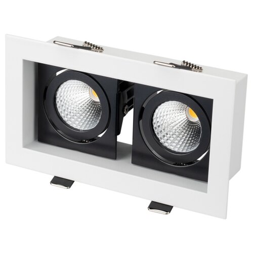  Arlight CL-KARDAN-S180x102-2x9W White (WH-BK, 38 deg), 18  3062