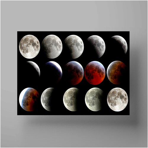    , Moon eclipse 50x70 ,    ,  1200   