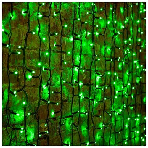 Neon-Night   2x1.5m 360 LED Green 235-124 6391