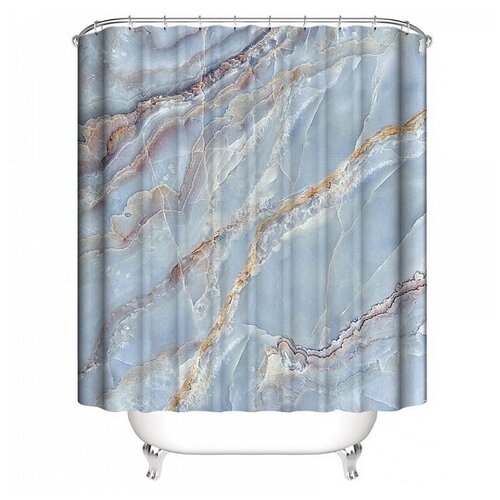 ������ ��� ������ ������� Marble Blue, 180�200 ��, ���� �������, ���������, Carnation Home Fashions, ���, MRB115BLE 4950�