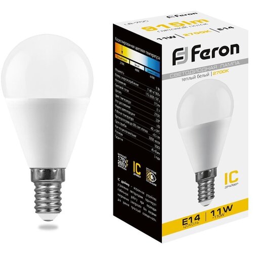 // Feron   Feron E14 11W 2700K   LB-750 25946 152