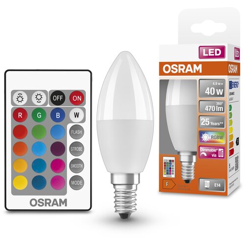  OSRAM   5,5W=40W 14 230V 2700 470   RGBW   1/,  1 1350