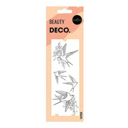    `DECO.` ORIENT by Miami tattoos  (Swallows ) 627