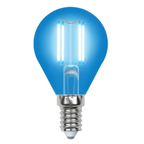   UNIEL LED-G45-5W/BLUE/E14 GLA02BL 195
