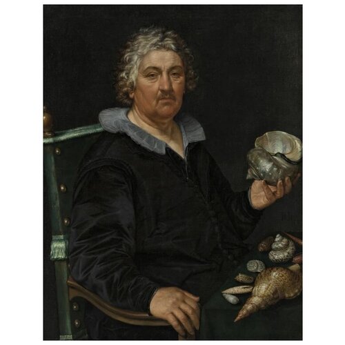        (1603) (Portrait of the Haarlem Shell Collector Jan Govertsen van der Aer)   40. x 52.,  1760   