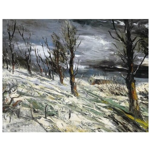      (Snow Landscape)   65. x 50. 2410