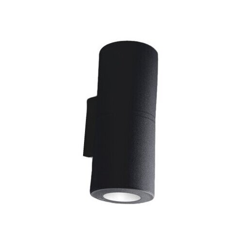    FUMAGALLI FRANCA 90 2L WALL BLACK FROSTED GU10 LED 7W CCT SET 5630