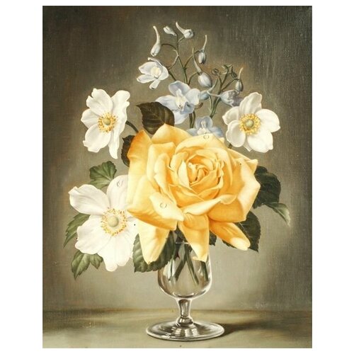     (Roses) 54 Noble James 40. x 51. 1750