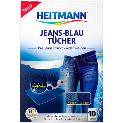        Heitmann Jeans-Blau Tucher 635