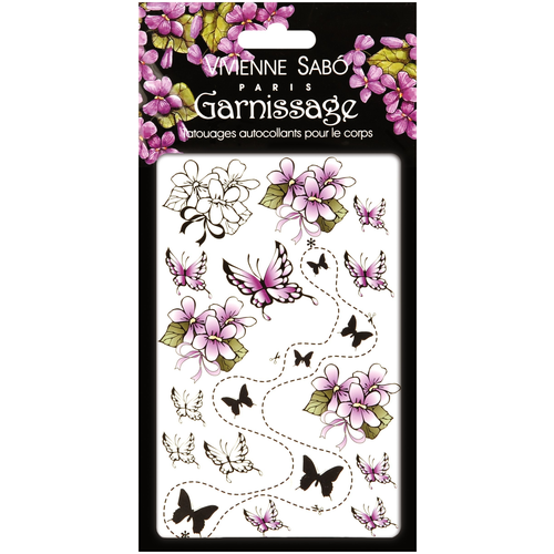 VS    /Tatoo body art stickers/Tatouages autocollants pour le corps ''Garnissage'' 01 144