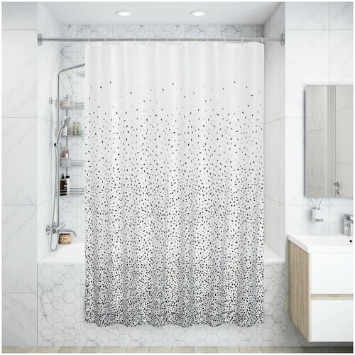 ����� ��� ������ Bath Plus Charme Red Confetti 180x200 �� ��������� ���� �����/����� 1707�