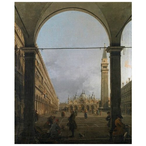     - (The Piazza San Marco) 2  - (The Piazza San Marco) 50. x 61. 2300