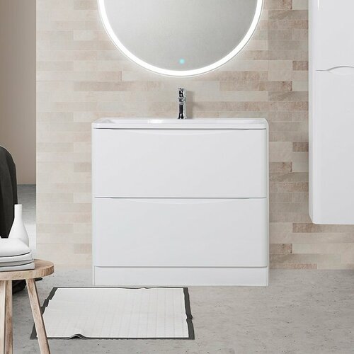    BelBagno Acqua 90 , bianco lucido 36490