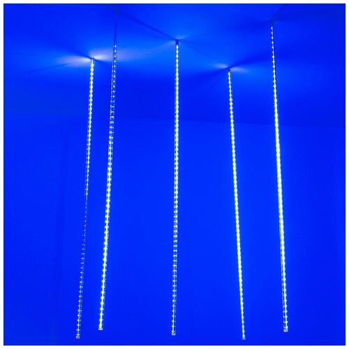    Ardecoled   230V  ARD-Icefall-Classic-D12-1000-5Pcs-Clear-120Led-Live Blue 026053 9598