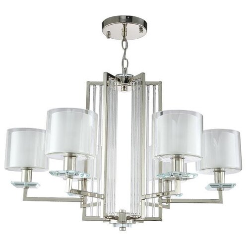    Crystal Lux Nicolas NICOLAS SP-PL6 NICKEL/WHITE,  28900  Crystal Lux