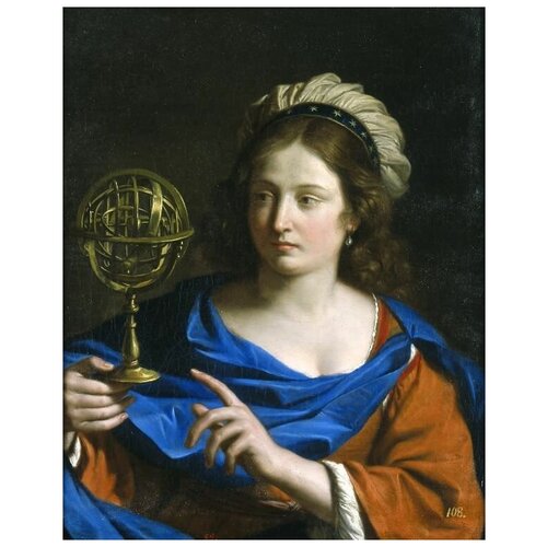      (1650-1655) (Personification of Astrology)  30. x 38. 1200