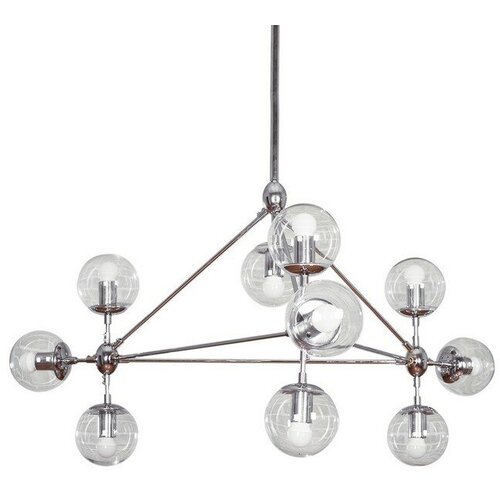   Modo Chandelier 10 Chrome,  25199  O-Luce