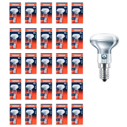 �������� ����������� OSRAM ��������� ���� R50 E14 60�� 220� 2700� ������ ����� �����������, �������� 25�� 2378�