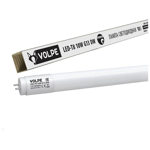    T8 G13 VOLPE 10W DW-6500  ,  ( -18) UL-00001455,  148  VOLPE