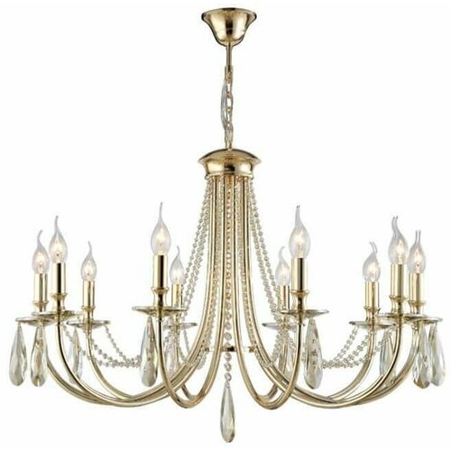   Crystal Lux Victoria SP10 Gold/Amber 28300