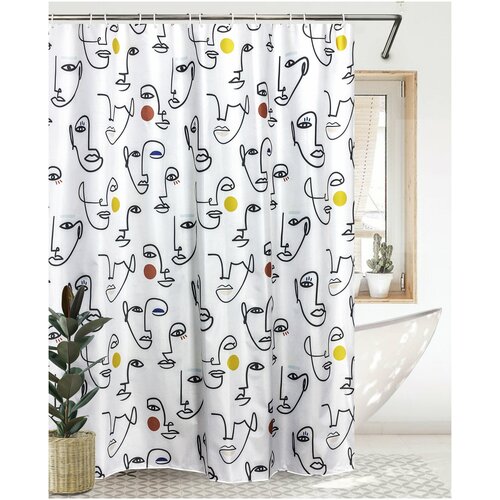 �������� ����� /��������� ��� ������ BATH PLUS 180*200 �������� Abstract Faces 1425�
